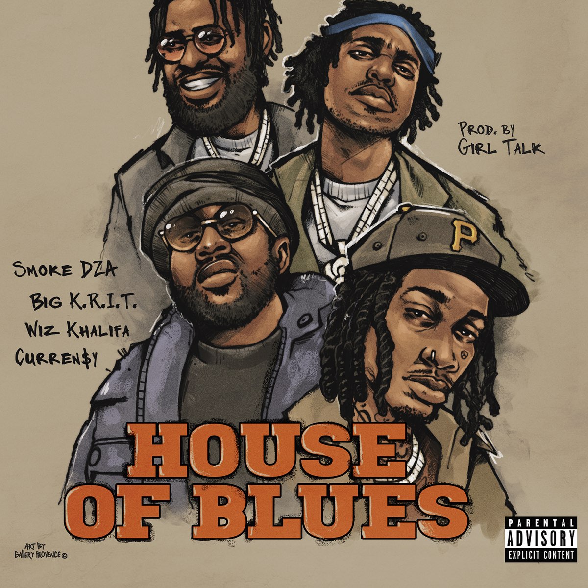 Smoke DZA, Wiz Khalifa, Big K.R.I.T., Curren$y & Girl Talk – House of Blues